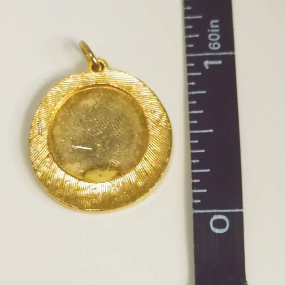 Bon Voyage Puerto Rico Souvenir Cruise Ship Mini Pendant Charm Vintage - Picture 4 of 4